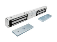 AEL0242 IPIXA 1200 lbs Double Maglock with lED & In-built Door Status Monitoring